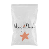 Maxbell Yacht Sailing Boating Floating Key Ring Star Shaped Keyring Key Chain Orange