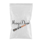 Maxbell Ultralight Anti-Slip Round Golf Grip Club Accessories Black + Orange