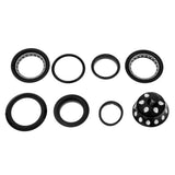 Maxbell Aluminum Alloy Bicycle Headset Top Cap Stem Cover for MTB Road Bike 44mm Black
