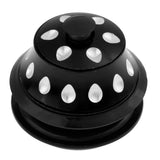 Maxbell Aluminum Alloy Bicycle Headset Top Cap Stem Cover for MTB Road Bike 44mm Black