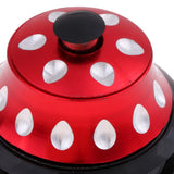 Maxbell Aluminum Alloy Bicycle Headset Top Cap Stem Cover for MTB Road Bike 44mm Red
