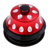 Maxbell Aluminum Alloy Bicycle Headset Top Cap Stem Cover for MTB Road Bike 44mm Red