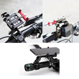 Maxbell Multifunctional Bike Bicycle Handle Phone Mount Handlebar Holder Black