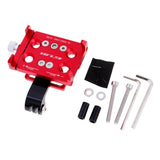 Maxbell Multifunctional Bike Bicycle Handle Phone Mount Handlebar Holder Red