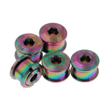 Maxbell Bike Bicycle Parts Crankset Crank Arm Bolt Screw Cover M8 Colorful