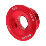 Maxbell Bike Bicycle Parts Crankset Crank Arm Fixing Bolt Screw Cover Red