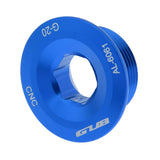 Maxbell Bike Bicycle Parts Crankset Crank Arm Fixing Bolt Screw Cover Blue