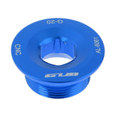 Maxbell Bike Bicycle Parts Crankset Crank Arm Fixing Bolt Screw Cover Blue