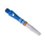 Max Aluminum Alloy 360 Degree Rotating Medium Dart Shaft Stem Accessories Blue
