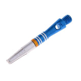 Max Aluminum Alloy 360 Degree Rotating Medium Dart Shaft Stem Accessories Blue
