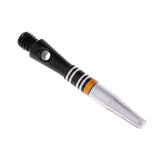 Max Aluminum Alloy 360 Degree Rotating Medium Dart Shaft Stem Accessories Black