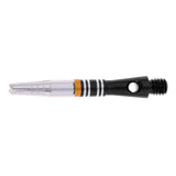 Max Aluminum Alloy 360 Degree Rotating Medium Dart Shaft Stem Accessories Black