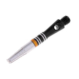 Max Aluminum Alloy 360 Degree Rotating Medium Dart Shaft Stem Accessories Black