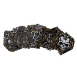 Max 20 Pieces Standard Shape Dart Flights Tail Replacement Accessories Skull