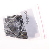 Max 20 Pieces Standard Shape Dart Flights Tail Replacement Accessories Skull