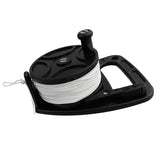 Max Compact Scuba Diving Wreck SMB Dive Reel with Handle 272ft Line Without Snap