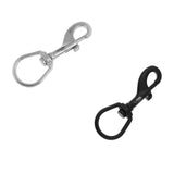 Max Stainless Steel Hook Swivel Eye Bolt Snap Clip for Scuba Diving Diver Black