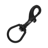 Max Stainless Steel Hook Swivel Eye Bolt Snap Clip for Scuba Diving Diver Black