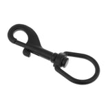 Max Stainless Steel Hook Swivel Eye Bolt Snap Clip for Scuba Diving Diver Black