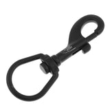 Max Stainless Steel Hook Swivel Eye Bolt Snap Clip for Scuba Diving Diver Black