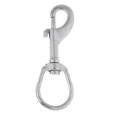 Max Stainless Steel Hook Swivel Eye Bolt Snap Clip for Scuba Diving Diver Silver