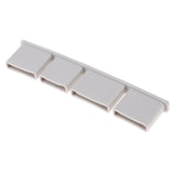 Max PVC End Cap Bottom Sub for Kayak Canoe Rubber Dinghy Stuffing Model 1(Gray)