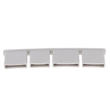Max PVC End Cap Bottom Sub for Kayak Canoe Rubber Dinghy Stuffing Model 1(Gray)
