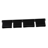 Max PVC End Cap Bottom Sub for Kayak Canoe Rubber Dinghy Stuffing Model 1(Black)