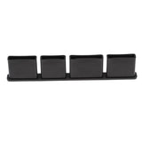 Max PVC End Cap Bottom Sub for Kayak Canoe Rubber Dinghy Stuffing Model 1(Black)