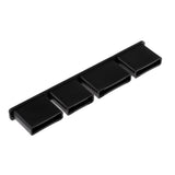 Max PVC End Cap Bottom Sub for Kayak Canoe Rubber Dinghy Stuffing Model 1(Black)