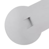 Maxbell Inflatable Boat Transom Plate Mount Bracket Holder Accessories 55cm Gray