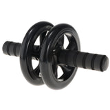 Maxbell Abdominal Wheel Roller Workout Muscle Exercise Gym Fitness Equipment Black