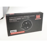 Maxbell Abdominal Wheel Roller Workout Muscle Exercise Gym Fitness Equipment Black