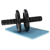 Maxbell Abdominal Wheel Roller Workout Muscle Exercise Gym Fitness Equipment Black