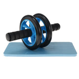 Maxbell Abdominal Wheel Roller Workout Muscle Exercise Gym Fitness Equipment Blue