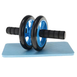 Maxbell Abdominal Wheel Roller Workout Muscle Exercise Gym Fitness Equipment Blue