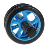 Maxbell Abdominal Wheel Roller Workout Muscle Exercise Gym Fitness Equipment Blue