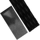 Maxbell 2 Pieces EVA Skimboard Traction Pad Bar Grip SUP Surfboard Shortboard Black