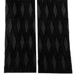 Maxbell 2 Pieces EVA Skimboard Traction Pad Bar Grip SUP Surfboard Shortboard Black