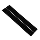 Maxbell 2 Pieces EVA Skimboard Traction Pad Bar Grip SUP Surfboard Shortboard Black