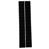 Maxbell 2 Pieces EVA Skimboard Traction Pad Bar Grip SUP Surfboard Shortboard Black