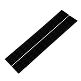 Maxbell 2 Pieces EVA Skimboard Traction Pad Bar Grip SUP Surfboard Shortboard Black