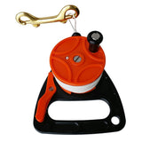 Max Dive Reel 150ft Line Clip Kayak Anchor for SMB Wreck Scuba Diving Orange