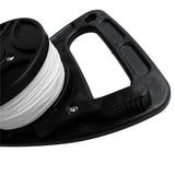 Max Dive Reel 150ft Line Clip Kayak Anchor for SMB Wreck Scuba Diving Black