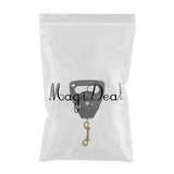 Max Dive Reel 150ft Line Clip Kayak Anchor for SMB Wreck Scuba Diving Black