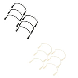 Max Billiards Tables Nets Hook Pool Snooker Meshes Pockets Kit Accessories Black