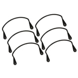 Max Billiards Tables Nets Hook Pool Snooker Meshes Pockets Kit Accessories Black