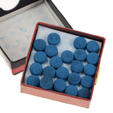 Max 50Piece Billiard Pool Cue Tips Cue Pool Stick Replacement Tips with Box 9mm