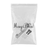 Max Bike Disc Brake Mount Adaptor for 203mm Front Caliper PM-PM-F/R203 Titanium