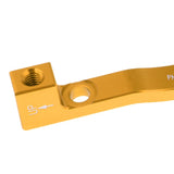 Max Bike Disc Brake Mount Adaptor for 203mm Front Caliper PM-PM-F/R203 Gold